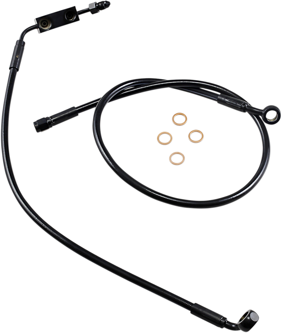 MAGNUM Brake Line Kit - XR - Black SBB1325-27