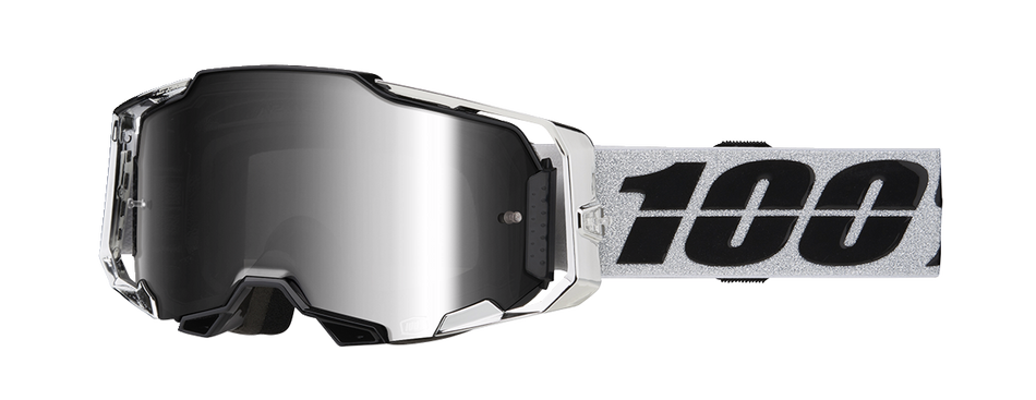 100% Armega Goggles - Atac - Silver Mirror 50005-00016