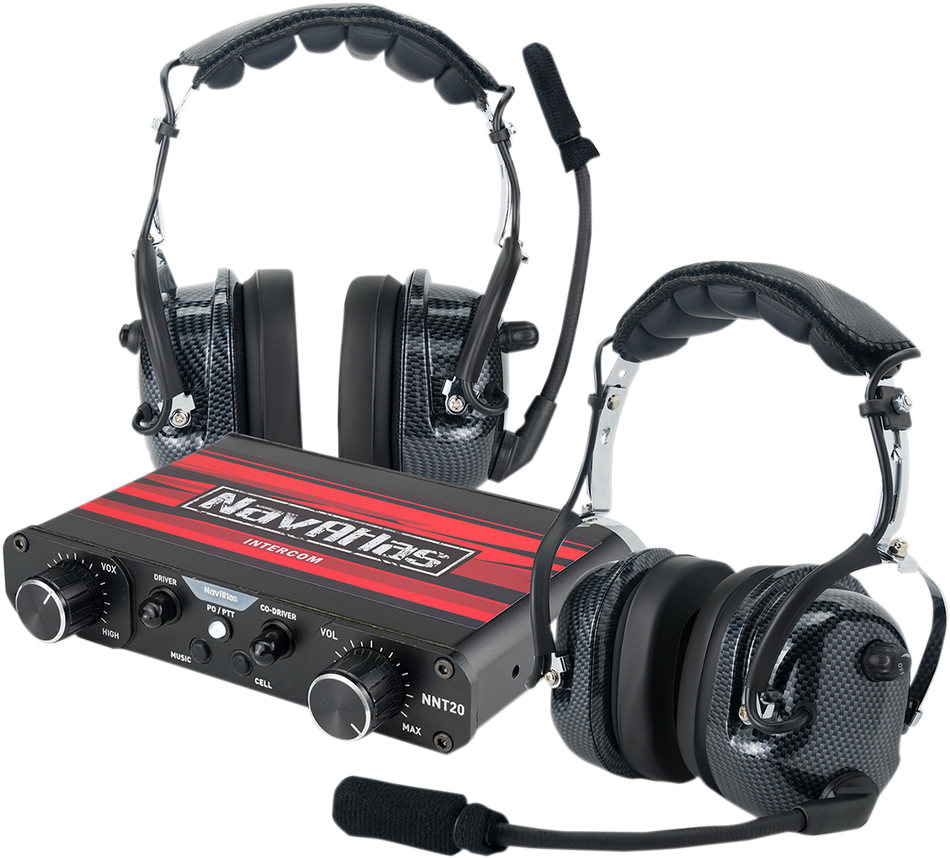 NAVATLAS Intercom System - Over the Head Headset NIO230PK