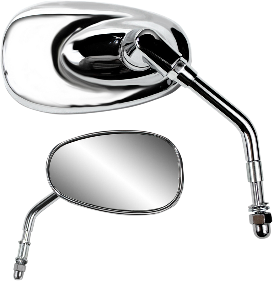 Parts Unlimited Billet Chrome Mirror 17043