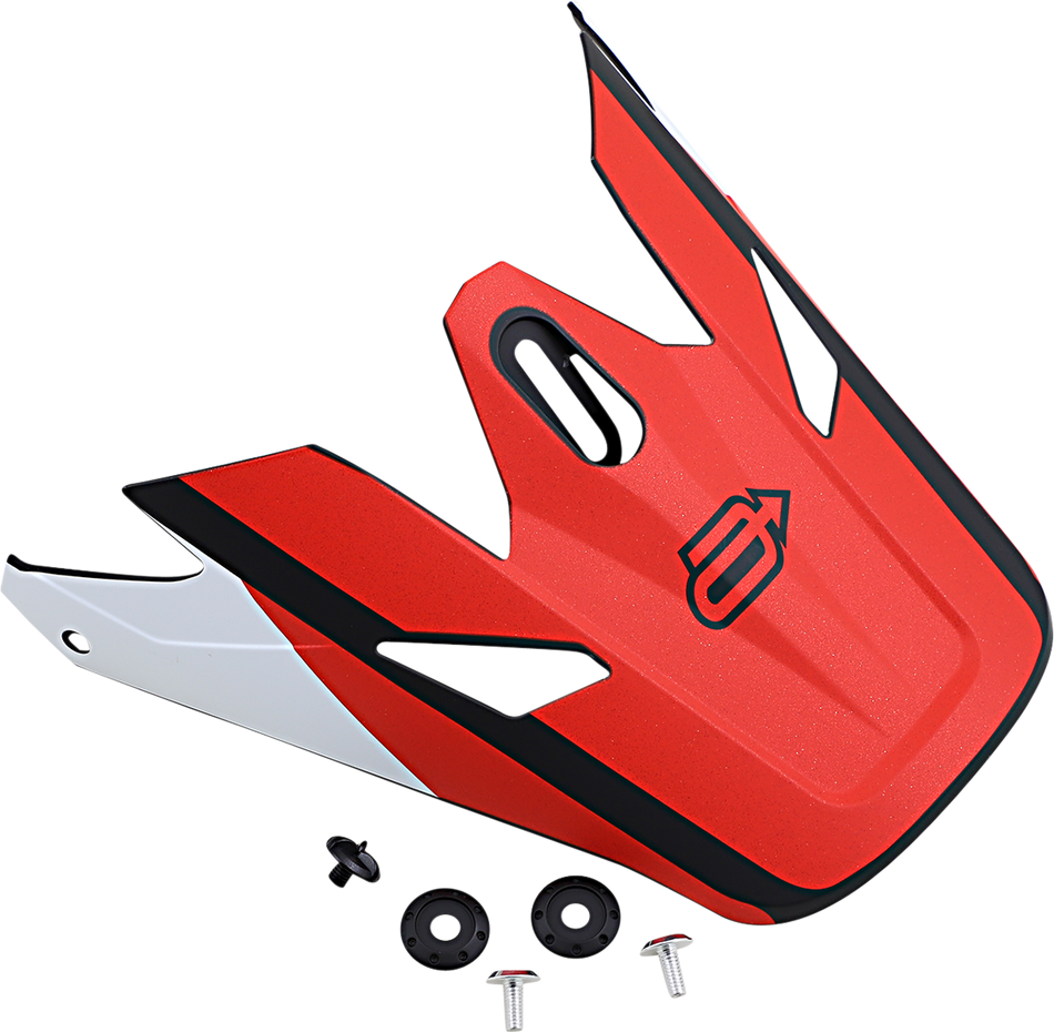 ARCTIVA Rise Visor Kit - Cambio - Black/Red 0132-1456