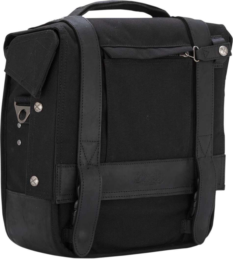 BURLY BRAND Detachable Saddlebag - Black B15-1000B