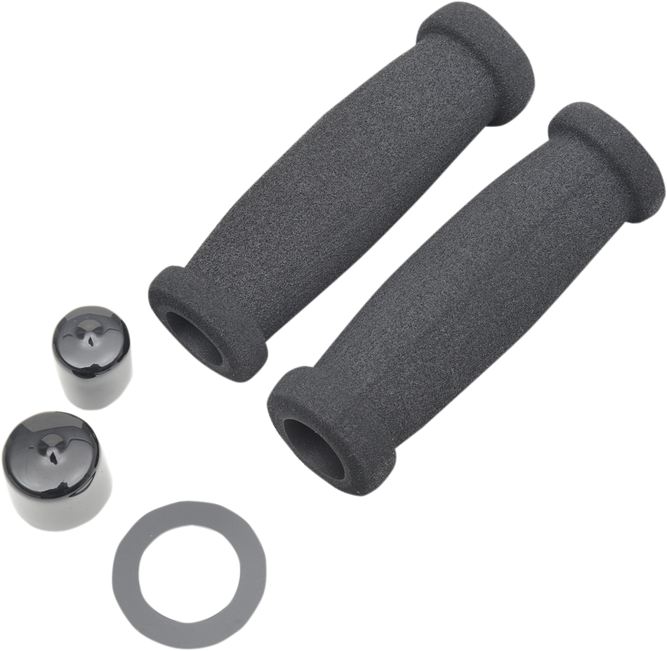 GRAB ON Grips - Comfort - Road - Black MC301