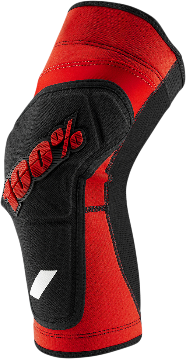 100% Ridecamp Knieschoner - Rot/Schwarz - Medium 70001-00010