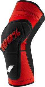 100% Ridecamp Knieschoner - Rot/Schwarz - Small 70001-00009