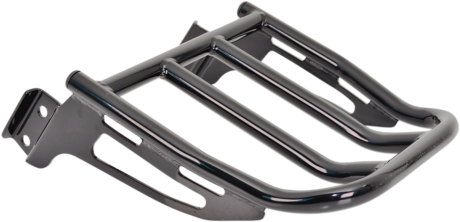 MOTHERWELL 2-Up Backrest Luggage Rack - Gloss Black MWL-165-GB