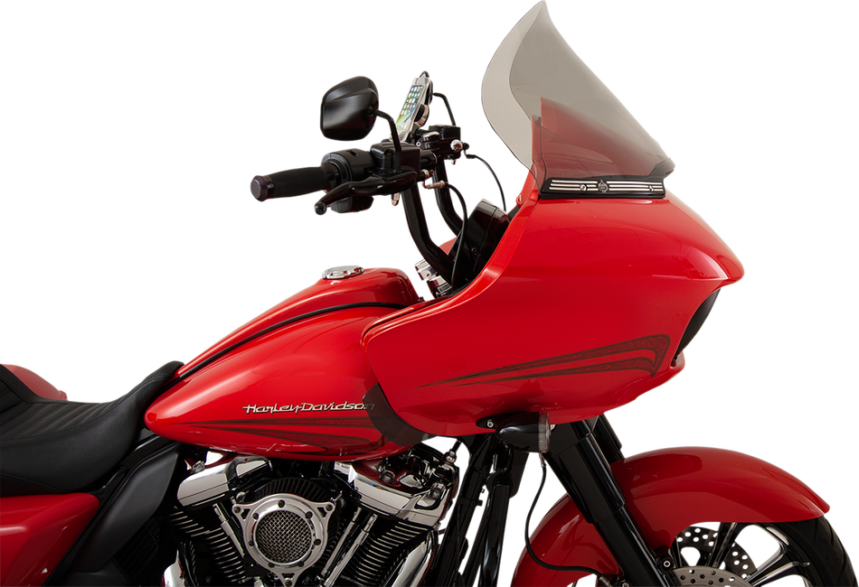 KLOCK WERKS Flare™ Windshield - 15" - Tinted - FLTR KWW-01-0314