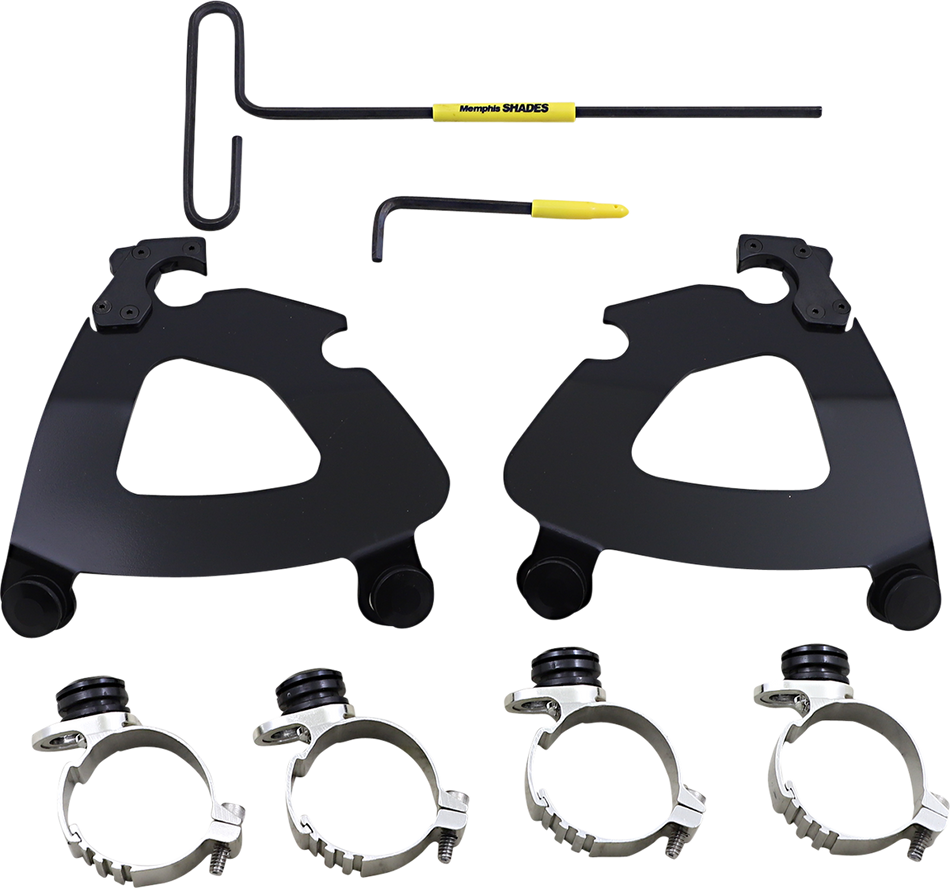 MEMPHIS SHADES Gauntlet Mounting Kit - Black - XL MEB2057