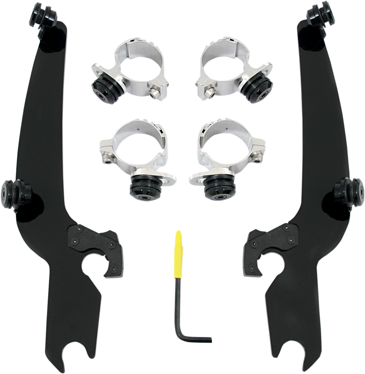 MEMPHIS SHADES Trigger Lock Sportshield Mounting Kit - Bolt - Black MEB1992