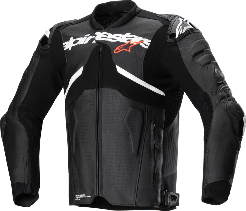 ALPINESTARS Atem v5 Leather Jacket - Black/White - 48 3106524-12-48