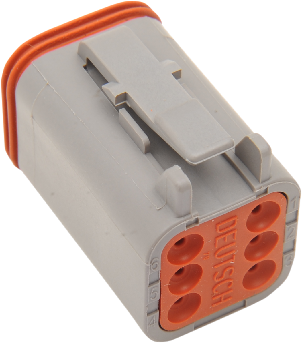 NAMZ Deutsch Plug - 6 Pin - Gray DP-6G