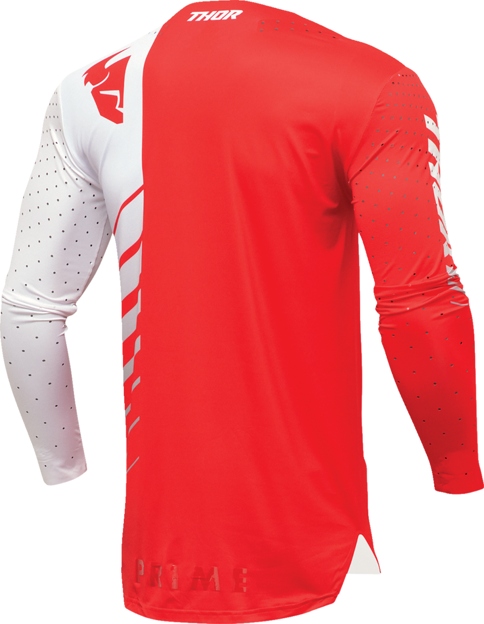 THOR Prime Analog Jersey - Red/White - Large 2910-7697