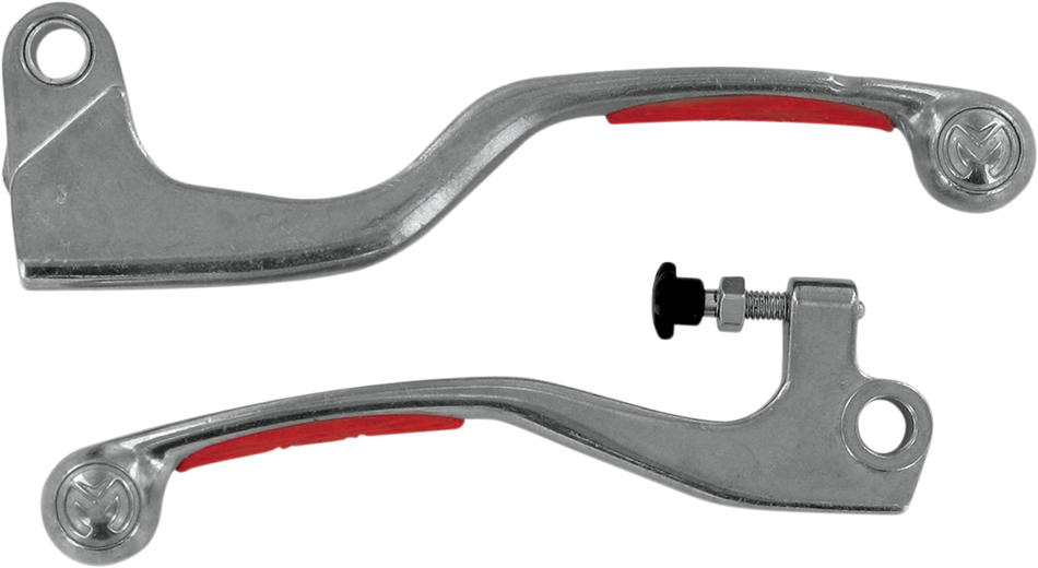 MOOSE RACING Lever Set - Competition - Red 1SGHA63