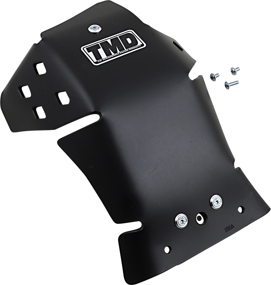 T.M. DESIGNWORKS Skid Plate - Black - Gas Gas | Husqvarna | KTM KTMC-359-BK