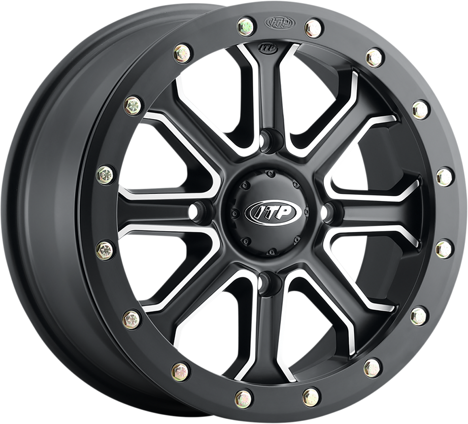 ITP Wheel - Inertia - Front - Black - 15x7 - 4/137 - 6+1 (+50 mm) 1522528727B