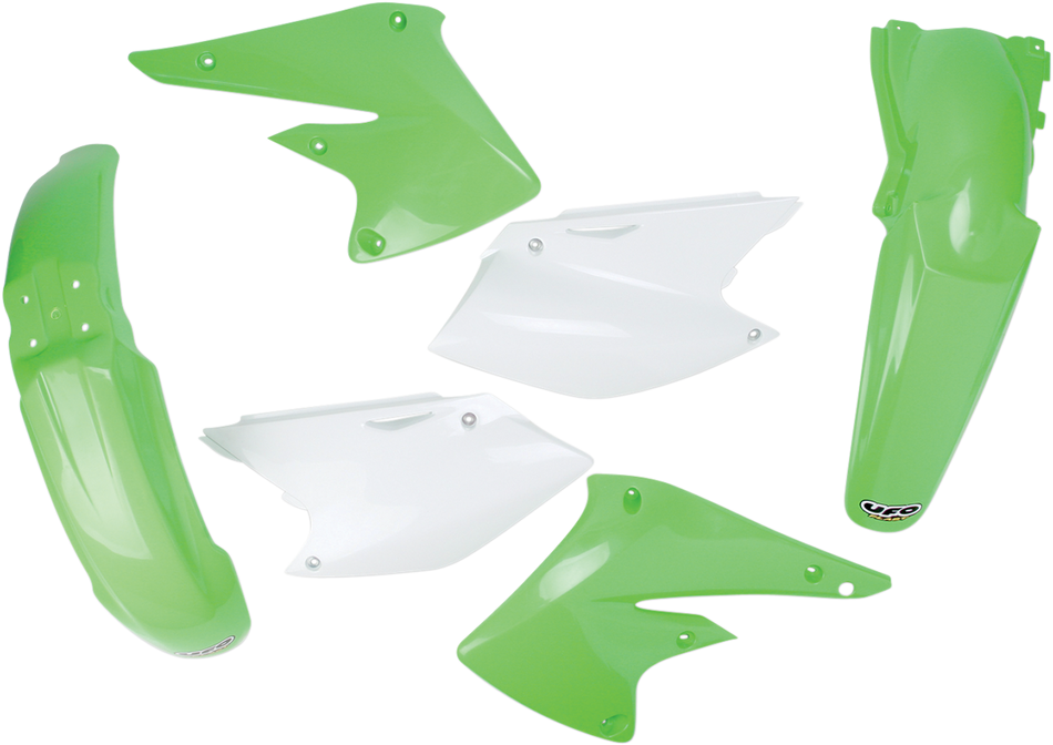 Kit de carrocería de repuesto UFO - OEM Verde/Blanco KAKIT203-999