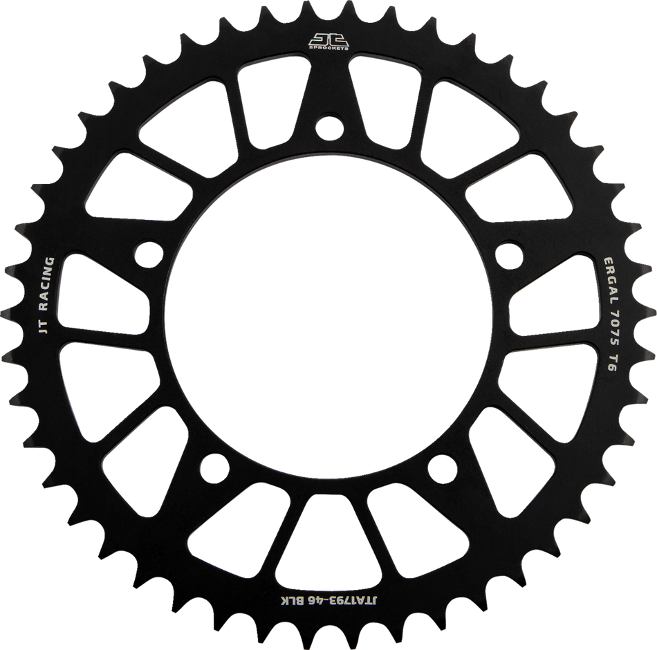 JT SPROCKETS Rear Sprocket - Suzuki - Black - 46 Tooth JTA1793.46BLK