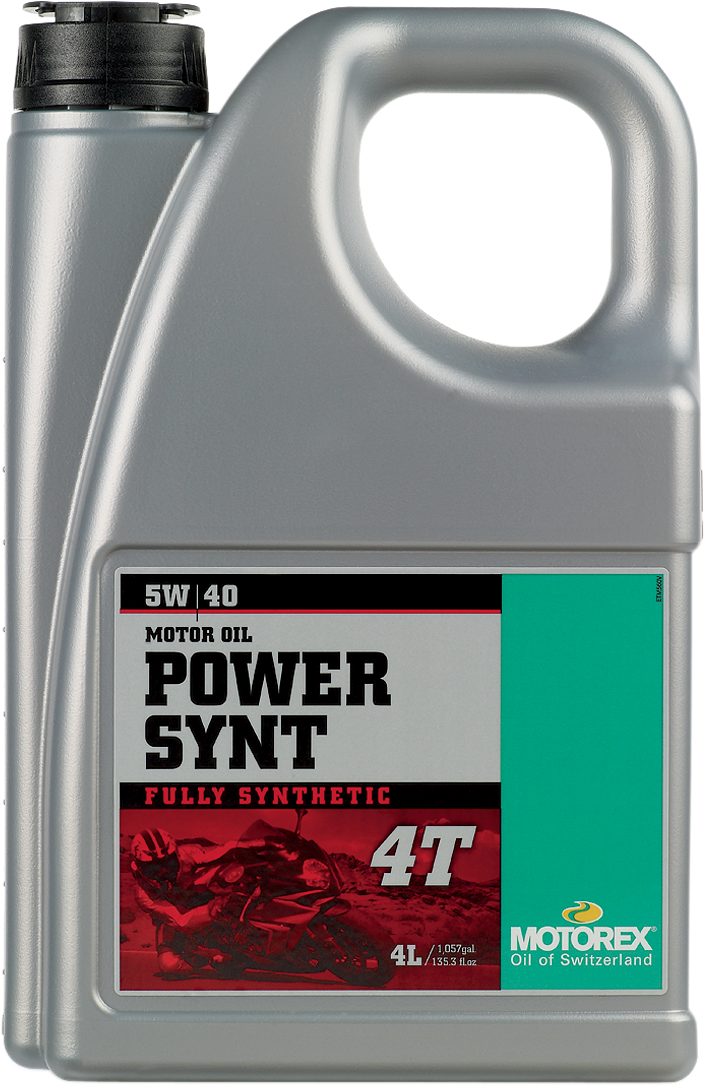 Aceite de motor MOTOREX Power Synt 4T - 5W-40 - 4L 172252 