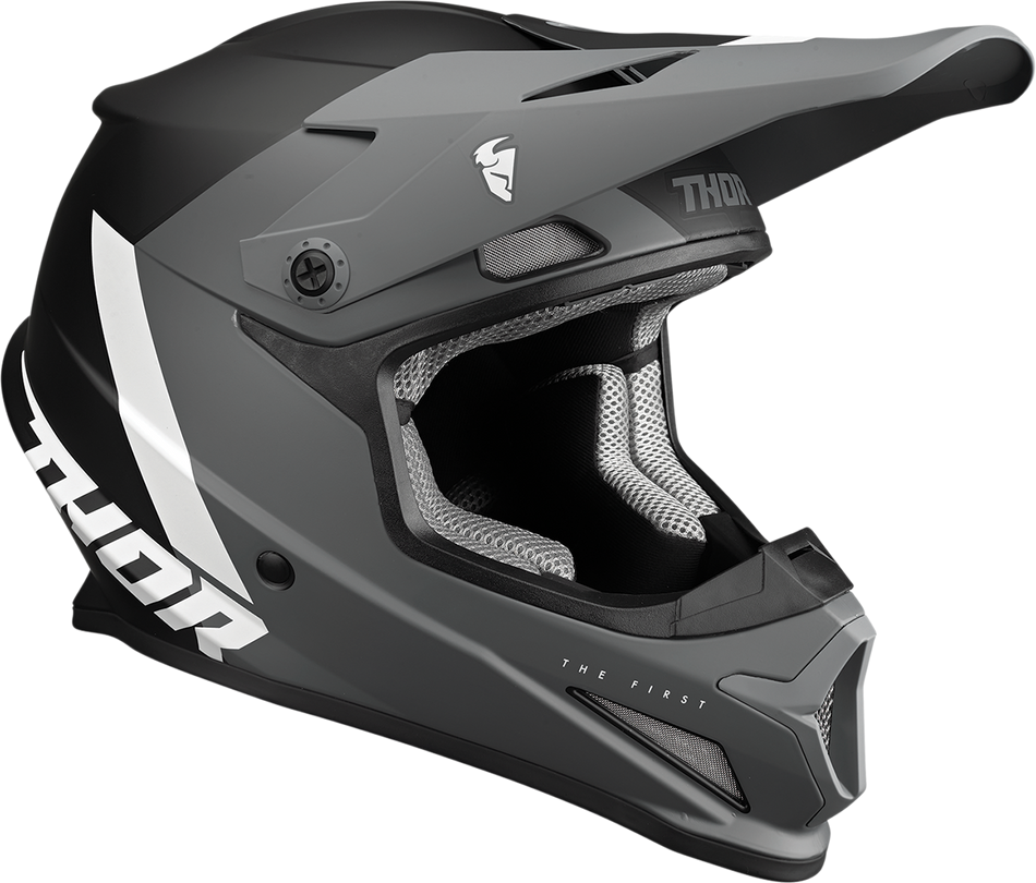 THOR Sector Helmet - Chev - Gray/Black - Medium 0110-7346