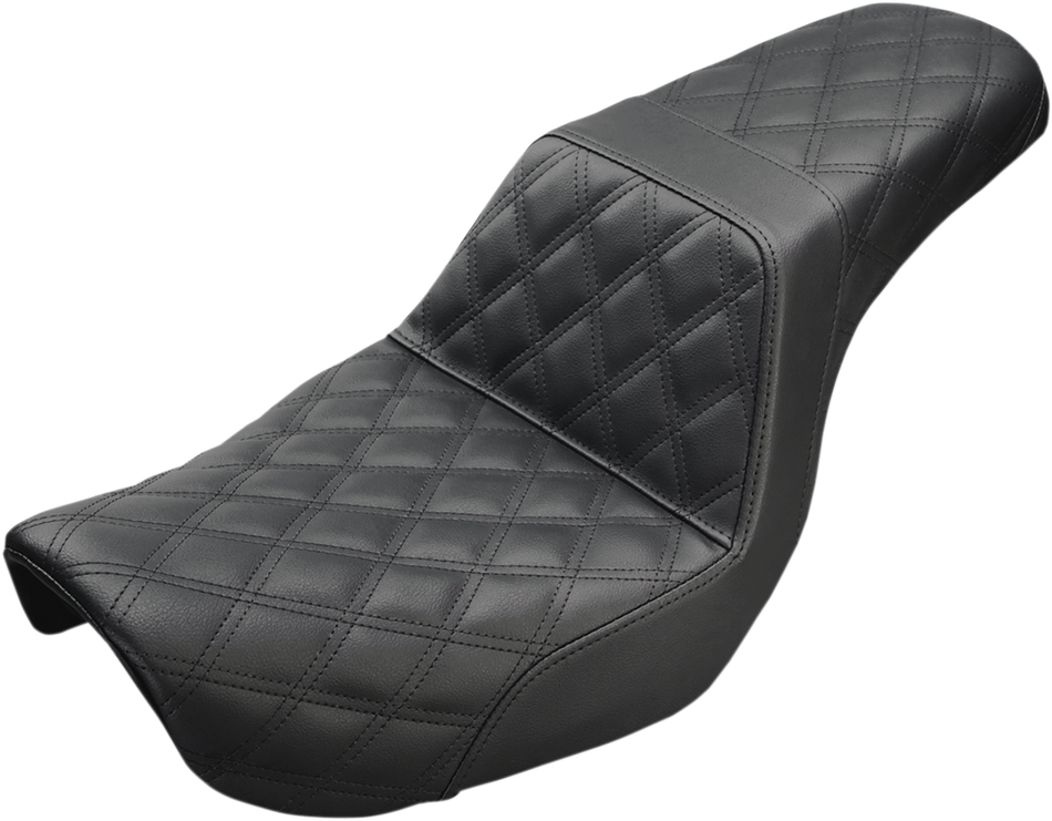 Asiento elevador para SILLÍN - Costura de celosía completa - Negro - Dyna 804-04-175