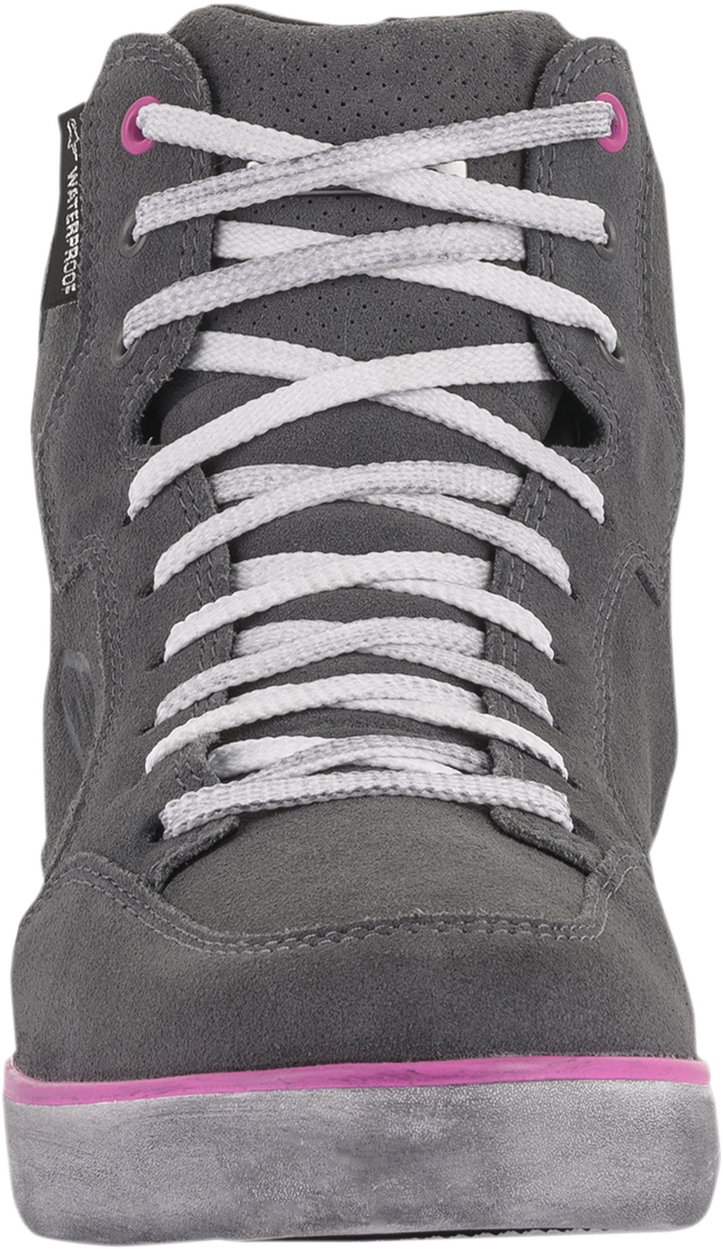 ALPINESTARS J-6 Wasserdichte Damenschuhe - Grau/Pink - US 7 254222090957