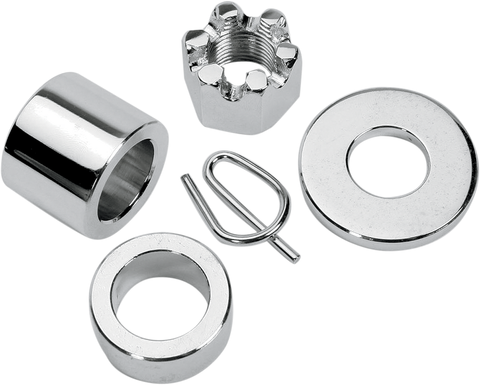 COLONY Axle Spacer - Rear - Chrome - Kit - 00-03 XL 2040-4