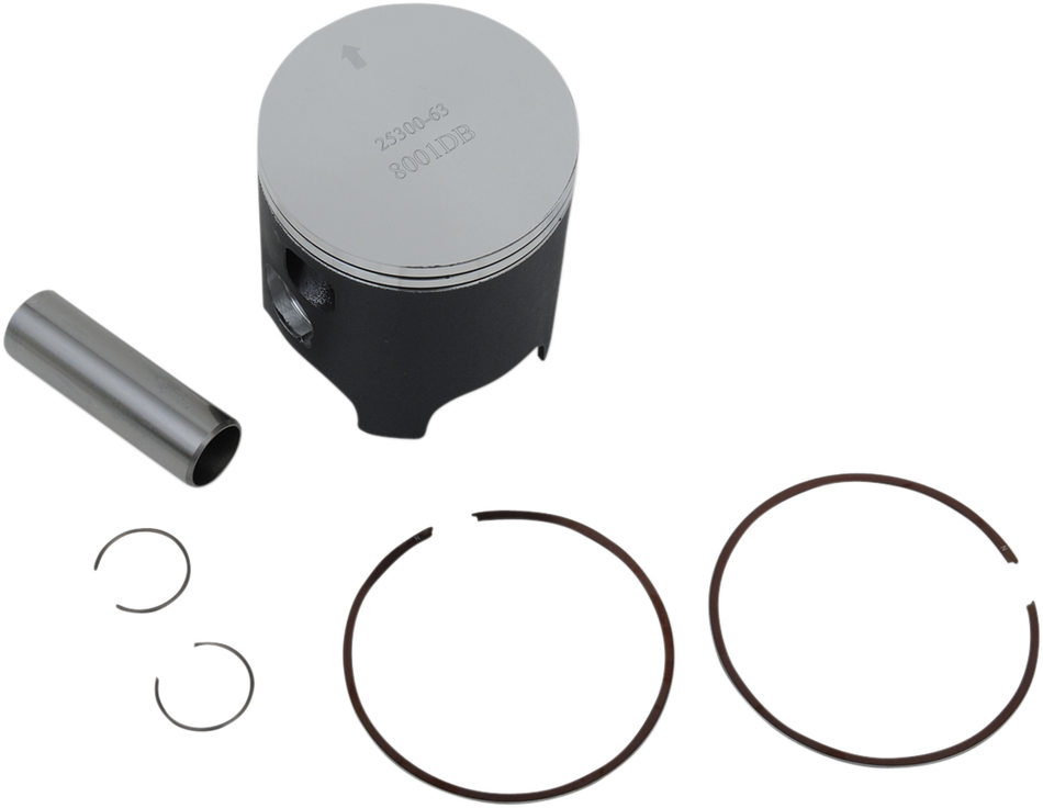 WOSSNER Piston Kit - CR250R - 66.36 mm 8001DC