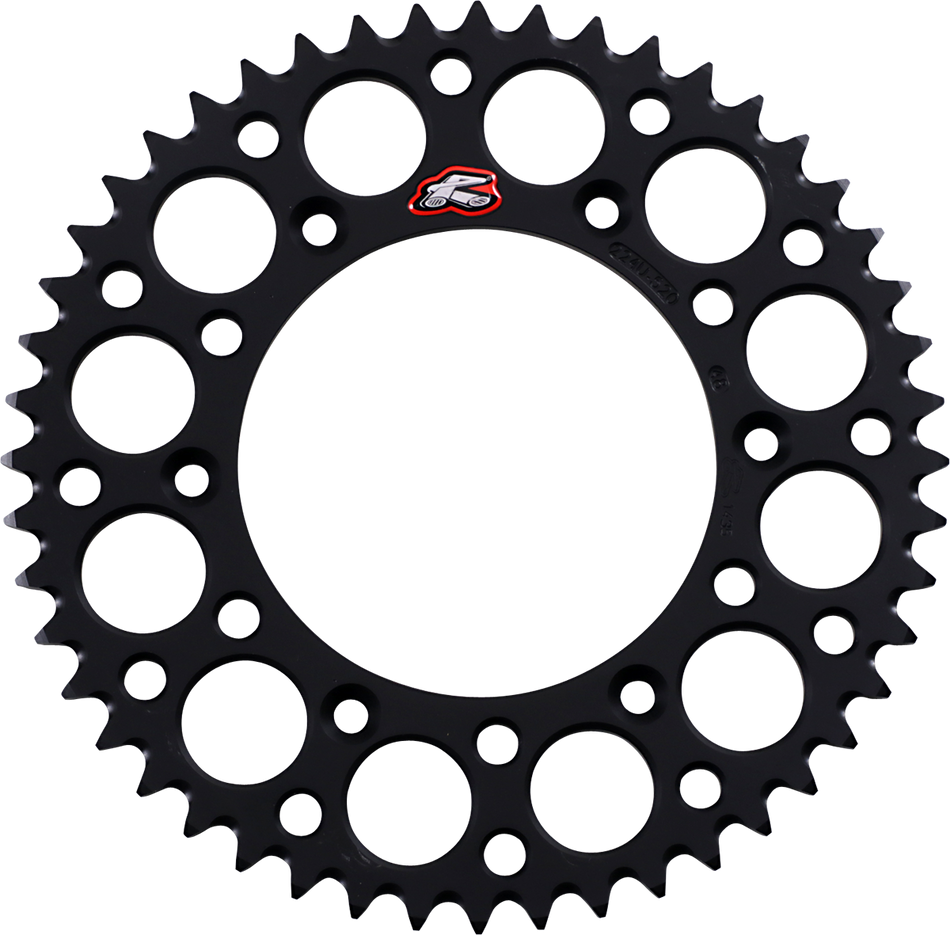 RENTHAL Sprocket - Black - 48 Tooth 224U-520-48GPBK