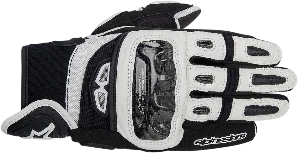 Guantes de cuero ALPINESTARS GP-Air - Negro/Blanco - 2XL 3567914-12-2X 