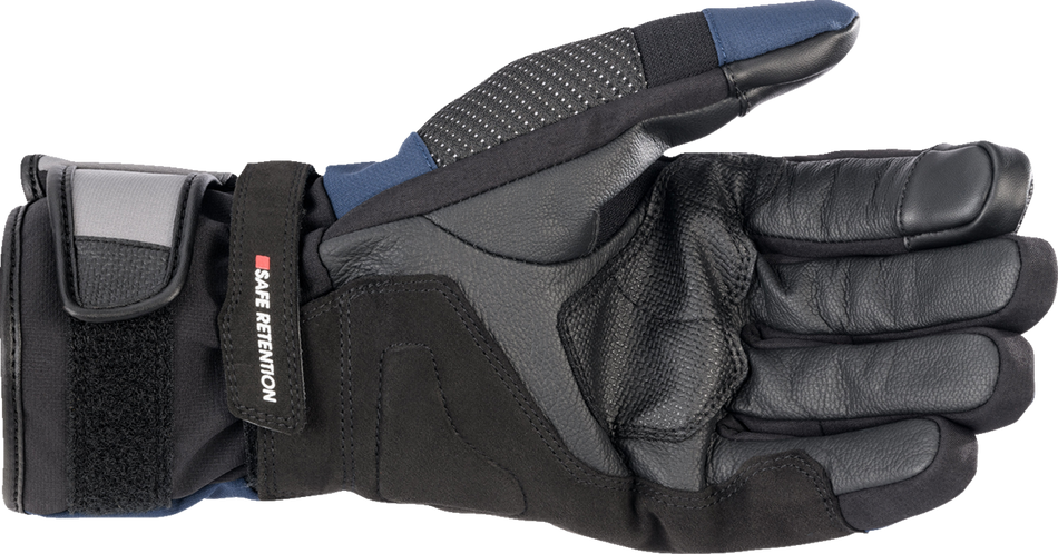 ALPINESTARS Andes V3 Drystar® Gloves - Black/Dark Blue - Small 3527521-1267-S