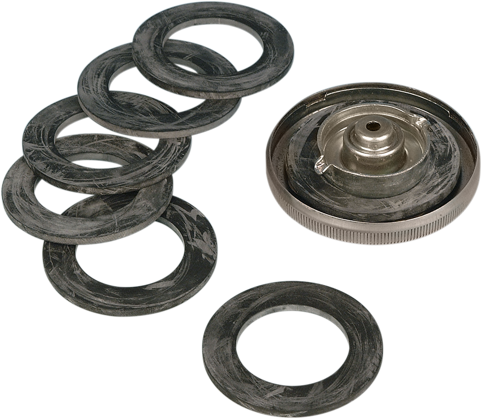 JAMES GASKET Thick Fuel Cap Gaskets Quantity (10 pack)  JGI-61111-77