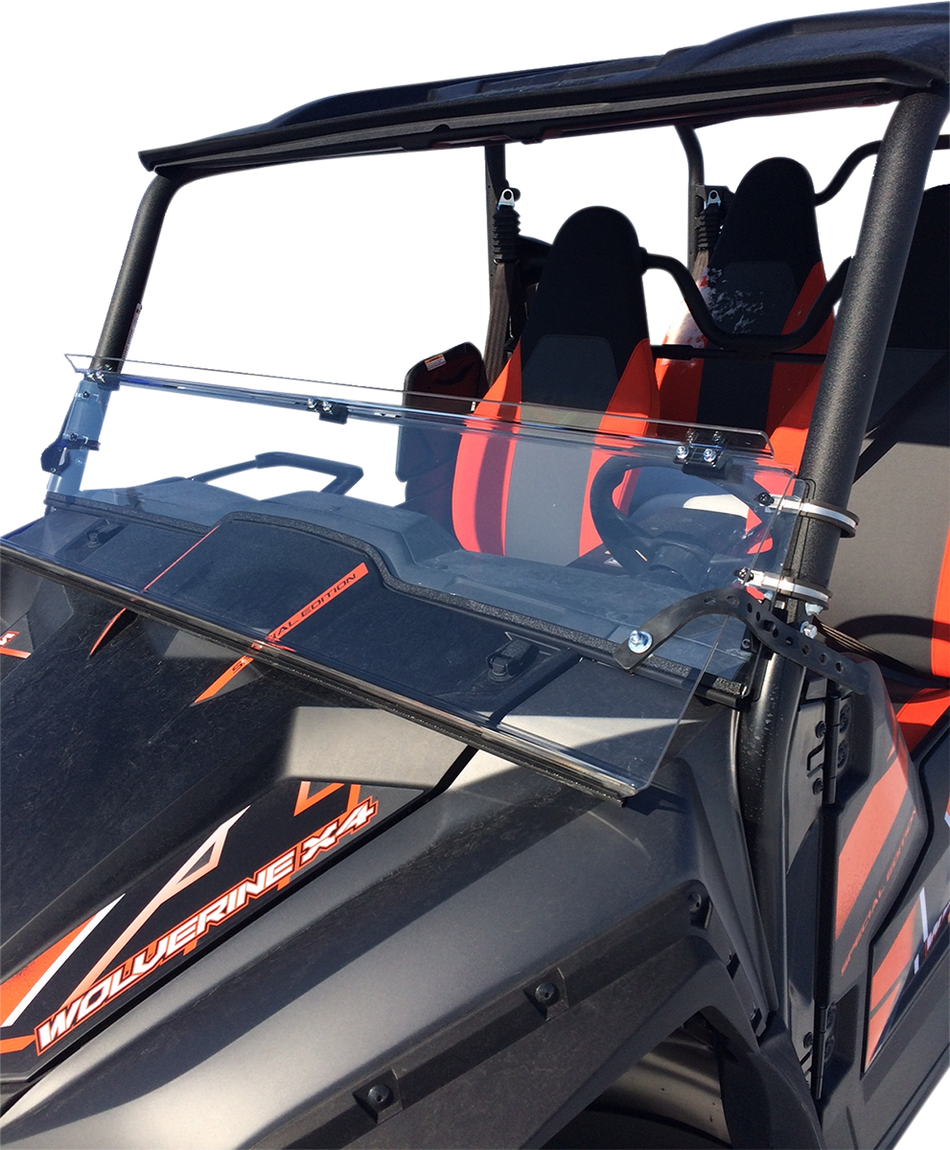 MOOSE UTILITY Full Folding Windshield - Wolverine LEMA100-0042