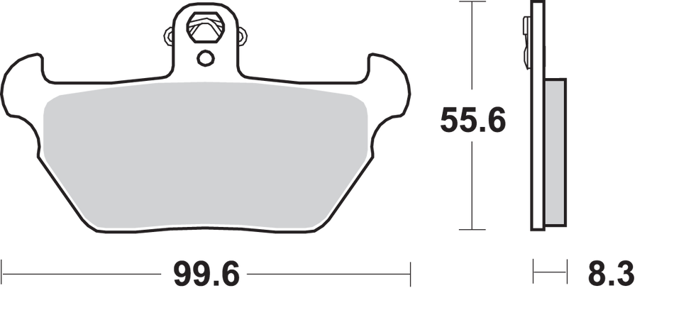 SBS HS Brake Pads - BMW - 644HS 644HS