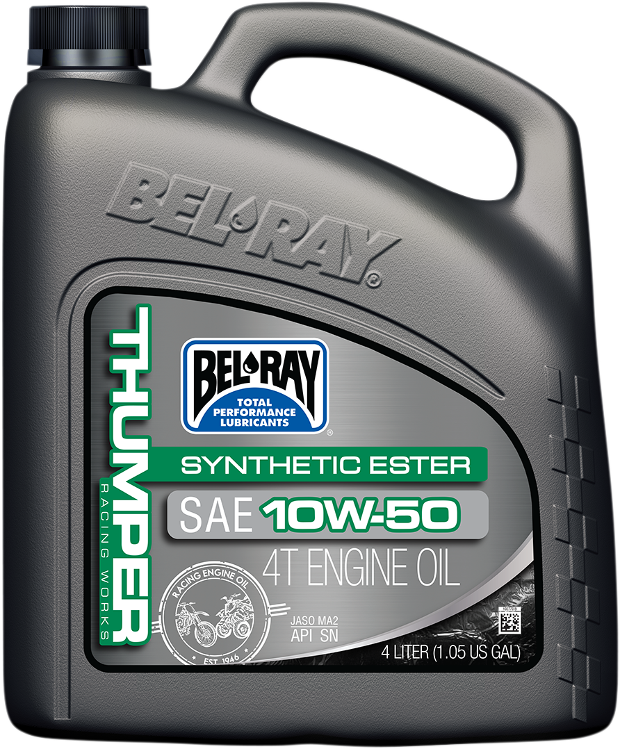 Aceite sintético BEL-RAY Thumper - 10W-50 - 4L 99550-B4LW 