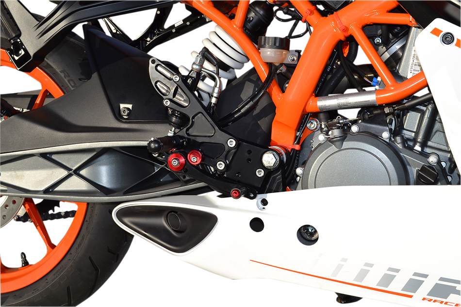 MGP MGP Rearset - Black - KTM 91401-2500