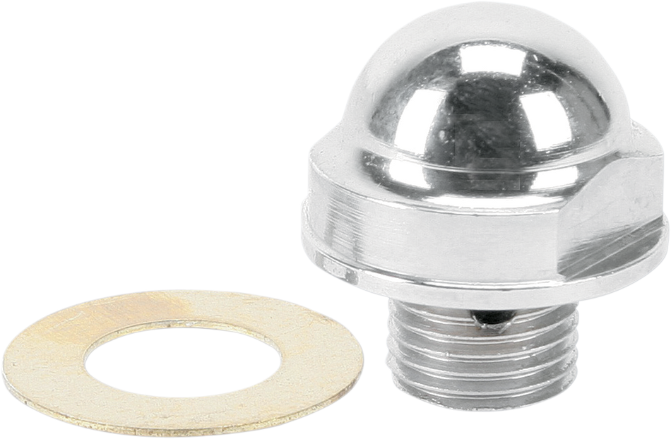 COLONY Relief Plug Chrome Big Twin 9605-2