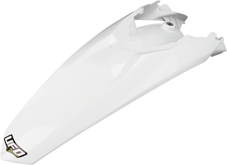 UFO MX Rear Fender - KTM White KT04024-041