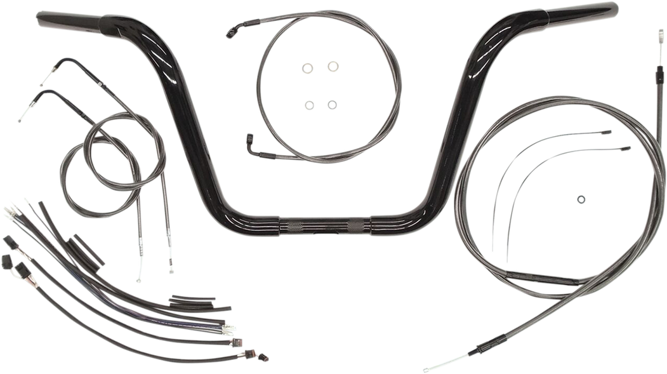 MAGNUM Handlebar/Installation Kit - Black Pearl 48827-114