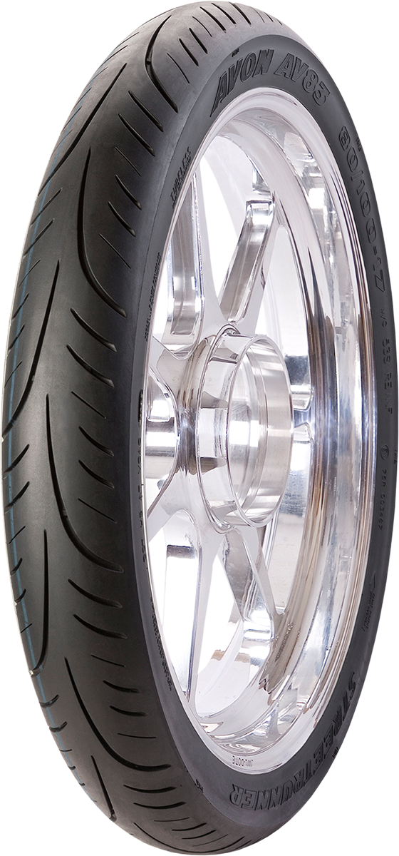 AVON Tire - Streetrunner AV83 - Front - 80/100-17 - 53S 638129