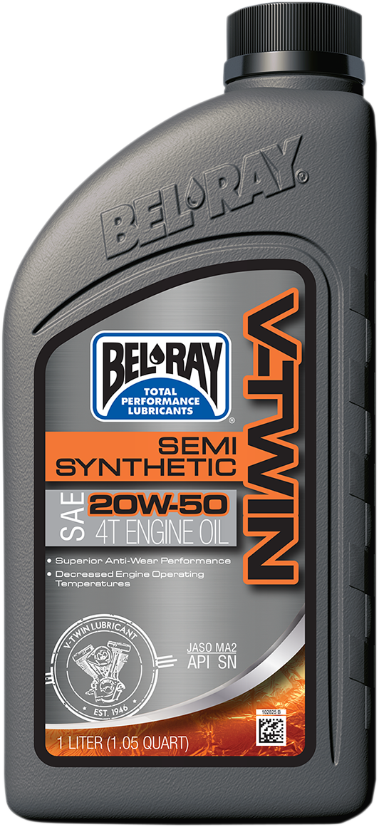 Aceite semisintético BEL-RAY V Twin - 20W-50 -1L 96910-BT1 