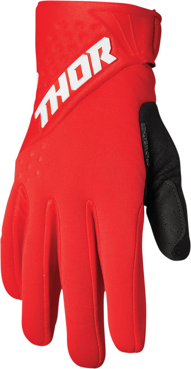 THOR Spectrum Cold Gloves - Red/White - XL 3330-6762