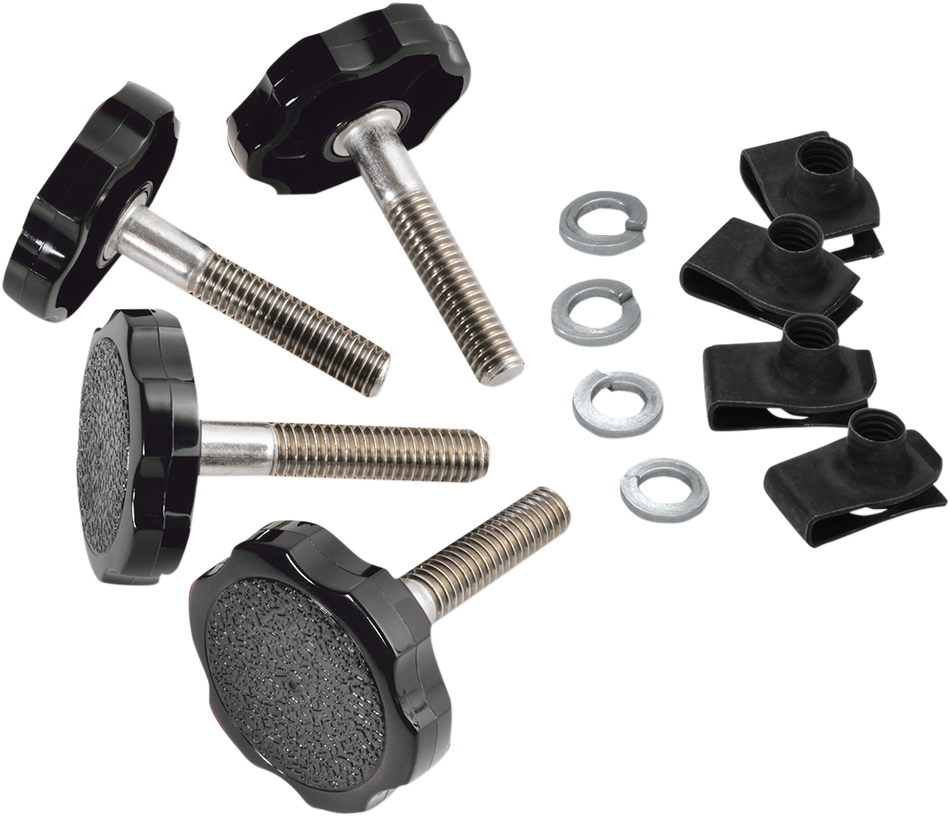 SHOW CHROME Saddlebag Fasteners - 1999 - 2020 91-314A