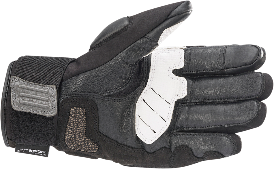 Guantes ALPINESTARS Corozal V2 Drystar - Negro/Blanco/Gris oscuro - Mediano 3525821-102-M 