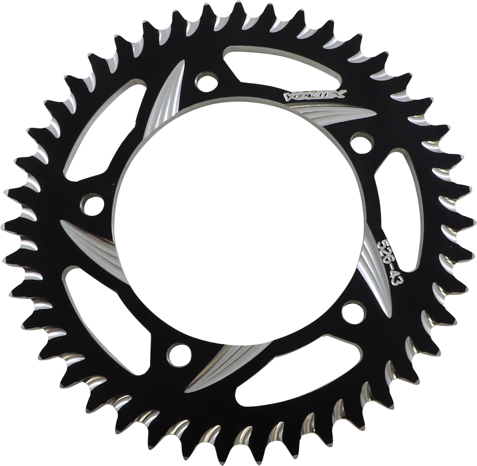 VORTEX CAT5 Sprocket - Black - 43 Tooth 526ZK-43