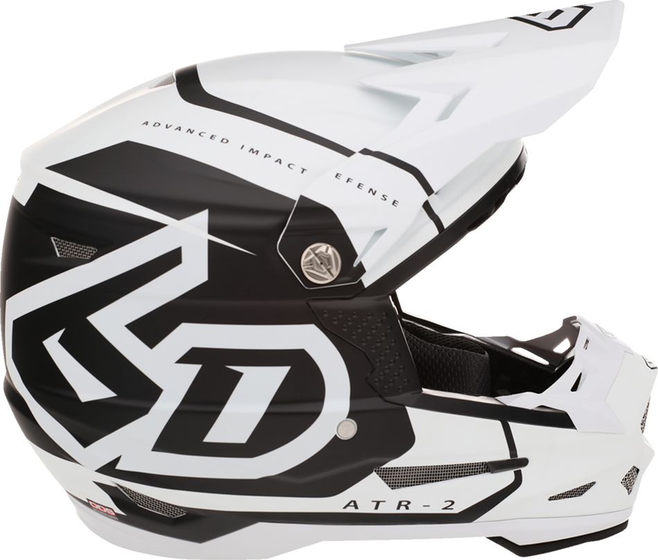 6D ATR-2 Helmet - Torque - White - Large 12-3217