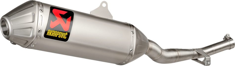 Silenciador de línea deslizante AKRAPOVIC - Titanio CRF300L 2021-2023 S-H3SO10-BNTA 1811-4246 