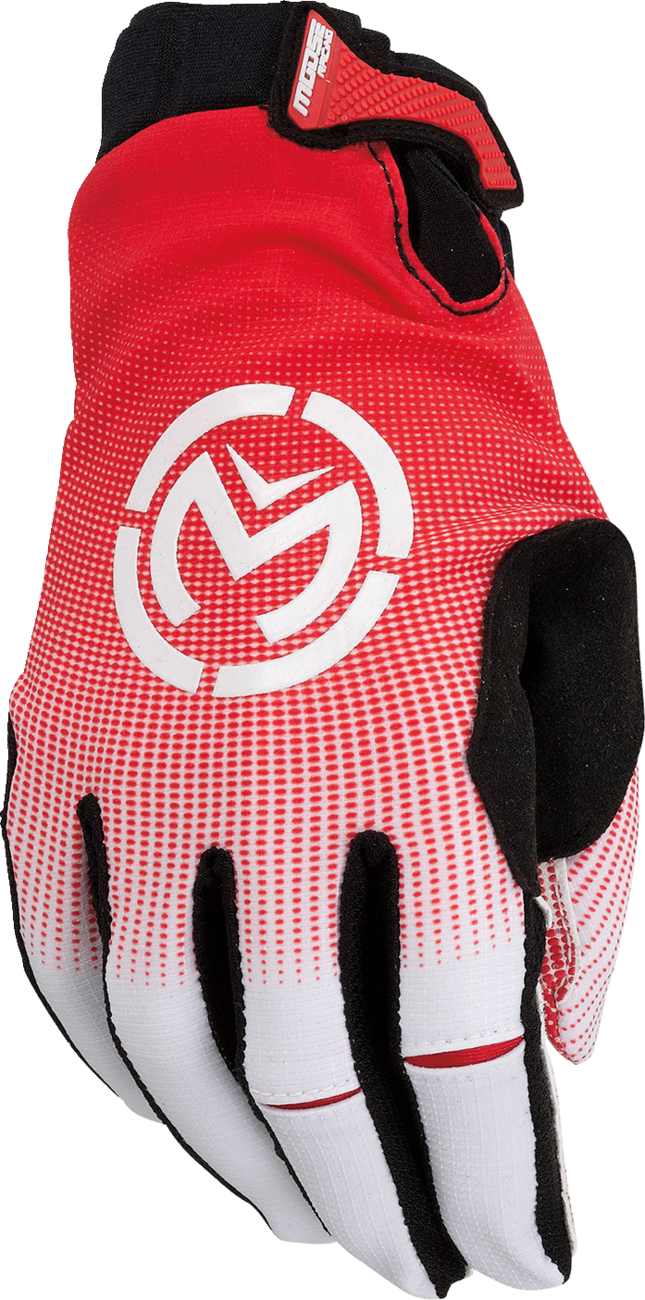 Guantes MOOSE RACING SX1™ - Rojo/Blanco - 2XL 3330-7325 