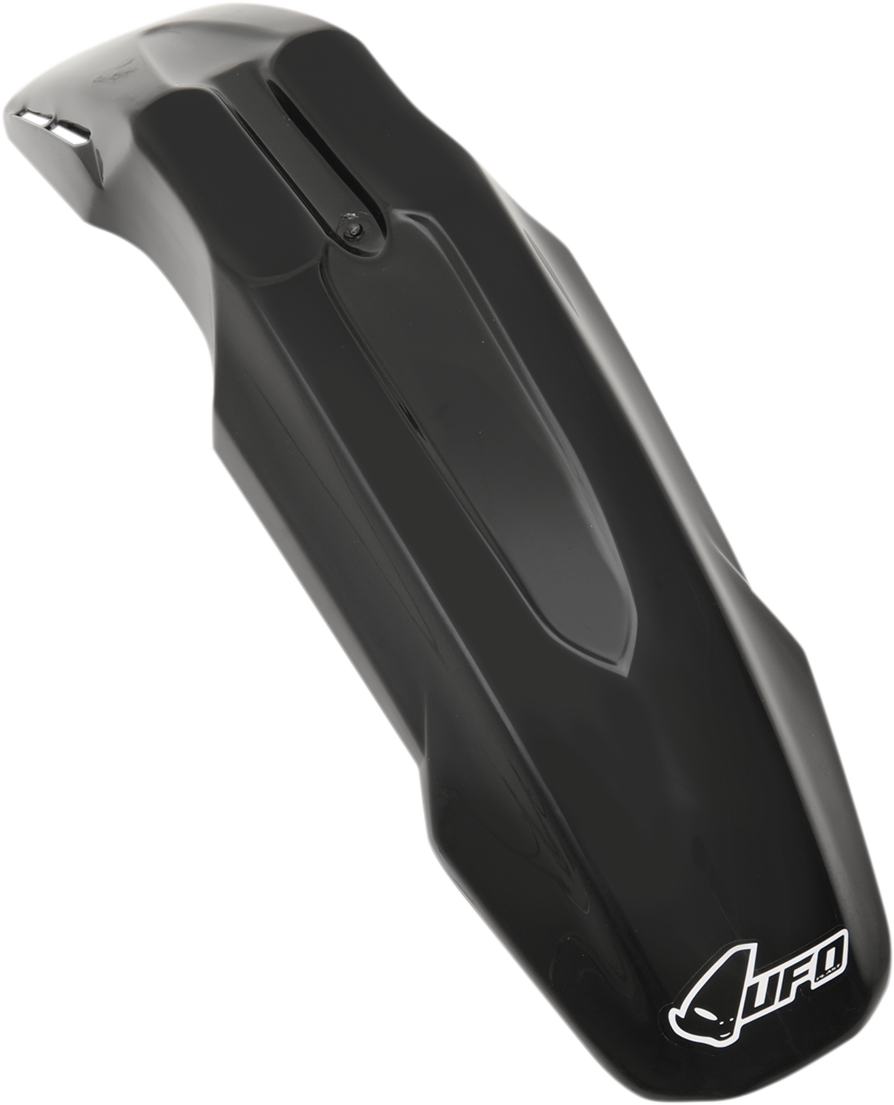 UFO Universal Supermoto Front Fender - Black PA01029-001