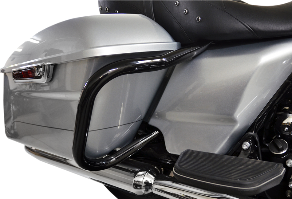 DRAG SPECIALTIES Saddlebag Bars - Black - Touring 0506-0790