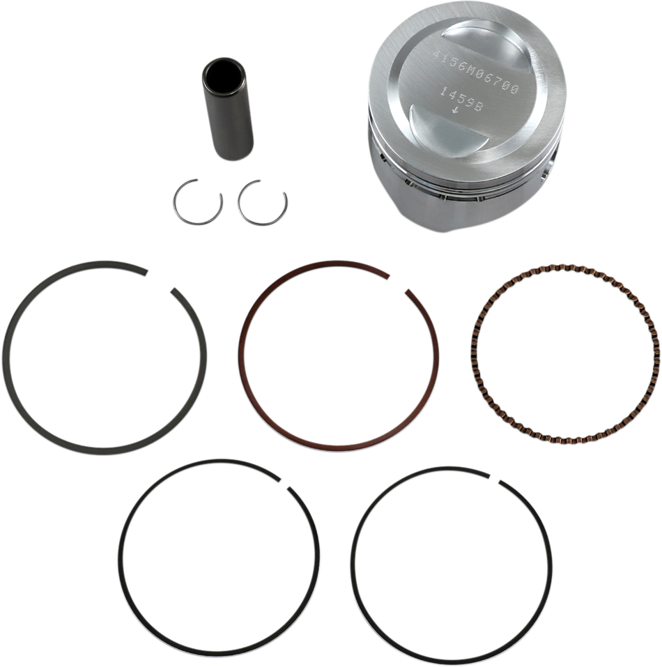 WISECO Piston Kit - +2.00 mm High-Performance 4156M06700